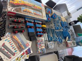Riesige LEGO Eisenbahn-Set Vintage
