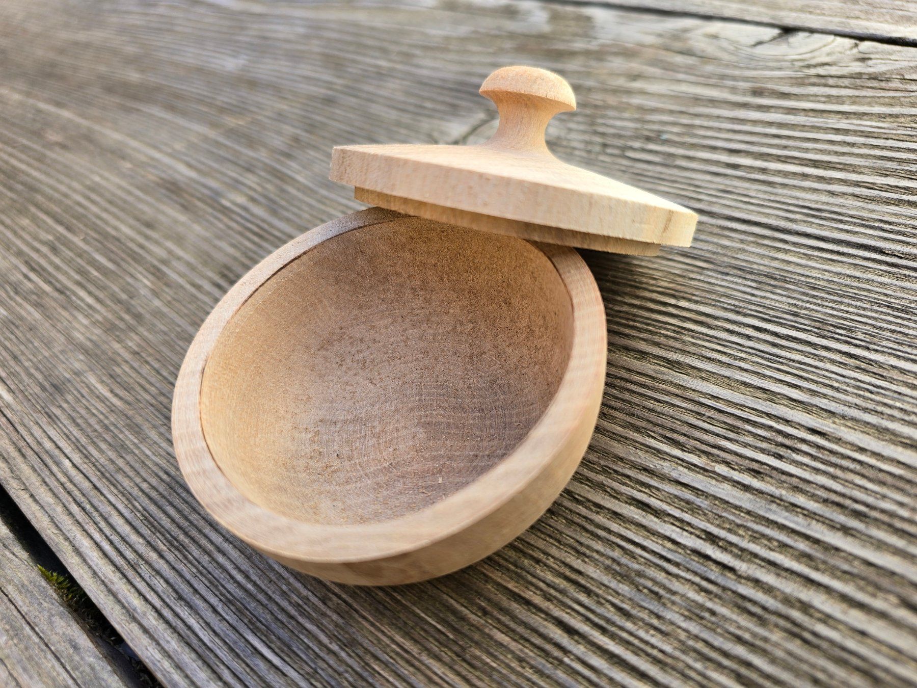Behälter & Ähnliches: Holz: Dose mit Deckel, Aufbewahrungsbox – Neu (gemäss Beschreibung) aus Romanshorn von Rachacha 1