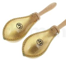 LP Rawhide Maracas  maracas salsa en cuir naturel  neuves