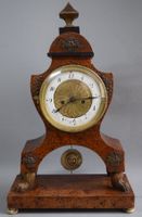 Antike Uhr Wien Biedermeier signiert um 1820 vergoldet
