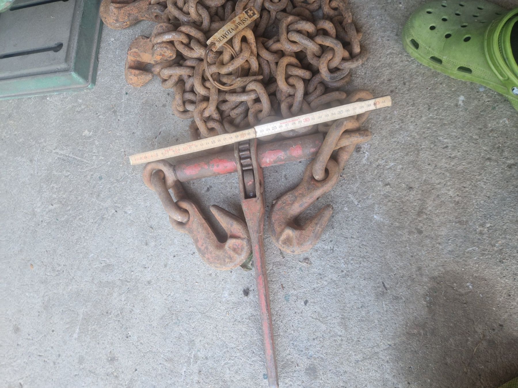 Paranco multiuso: Kette mit Spanner 10 T – Usato da Sumiswald venduto da ForstCounty 7