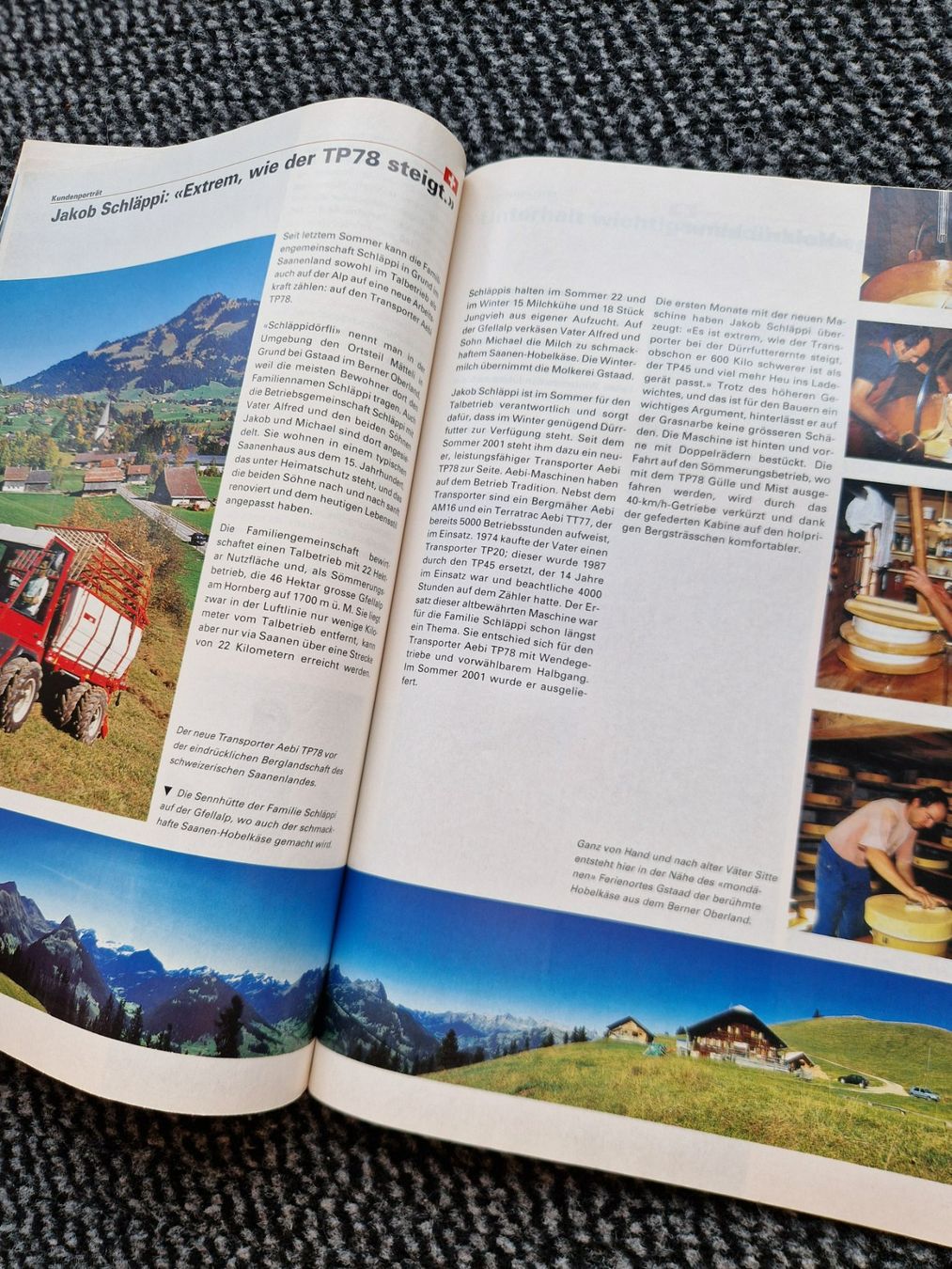 Aebi Trattori: Original Aebi Post Nr. 55 /2002 – Usato da Dürnten venduto da Bachtel84 5