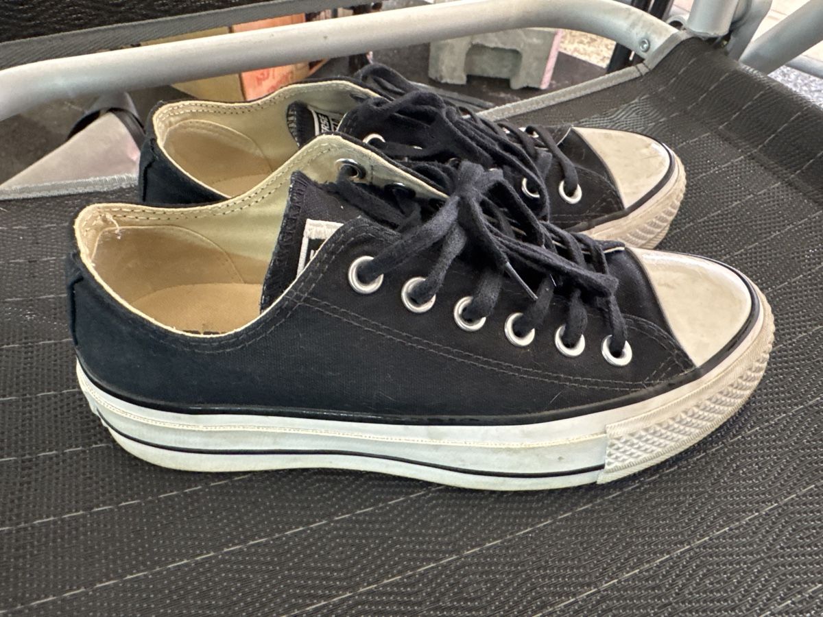Converse Scarpe da donna: Schwarze Converse All Stars Gr. 36.5 – Usato da Holziken venduto da brockolino