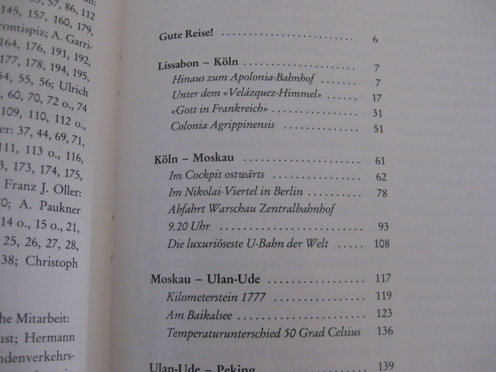 Libri: Die grosse Eisenbahn-Reise, Portugal-Chi – Usato da Malters venduto da Marosko 1