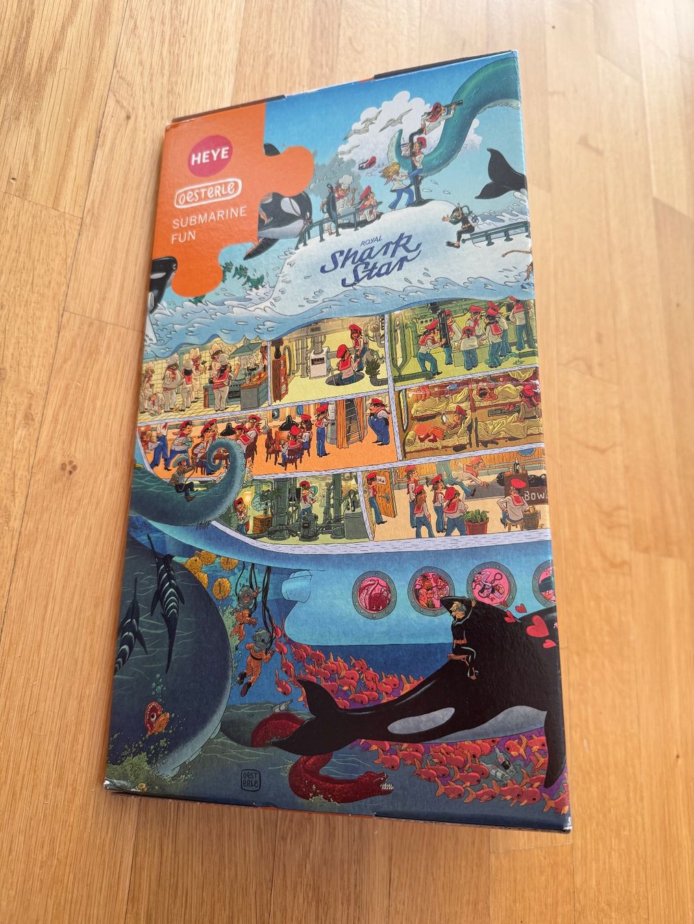 Heye Puzzle: Heye Puzzle Submarine Fun 1500 – Usato da Bern venduto da olivat 2