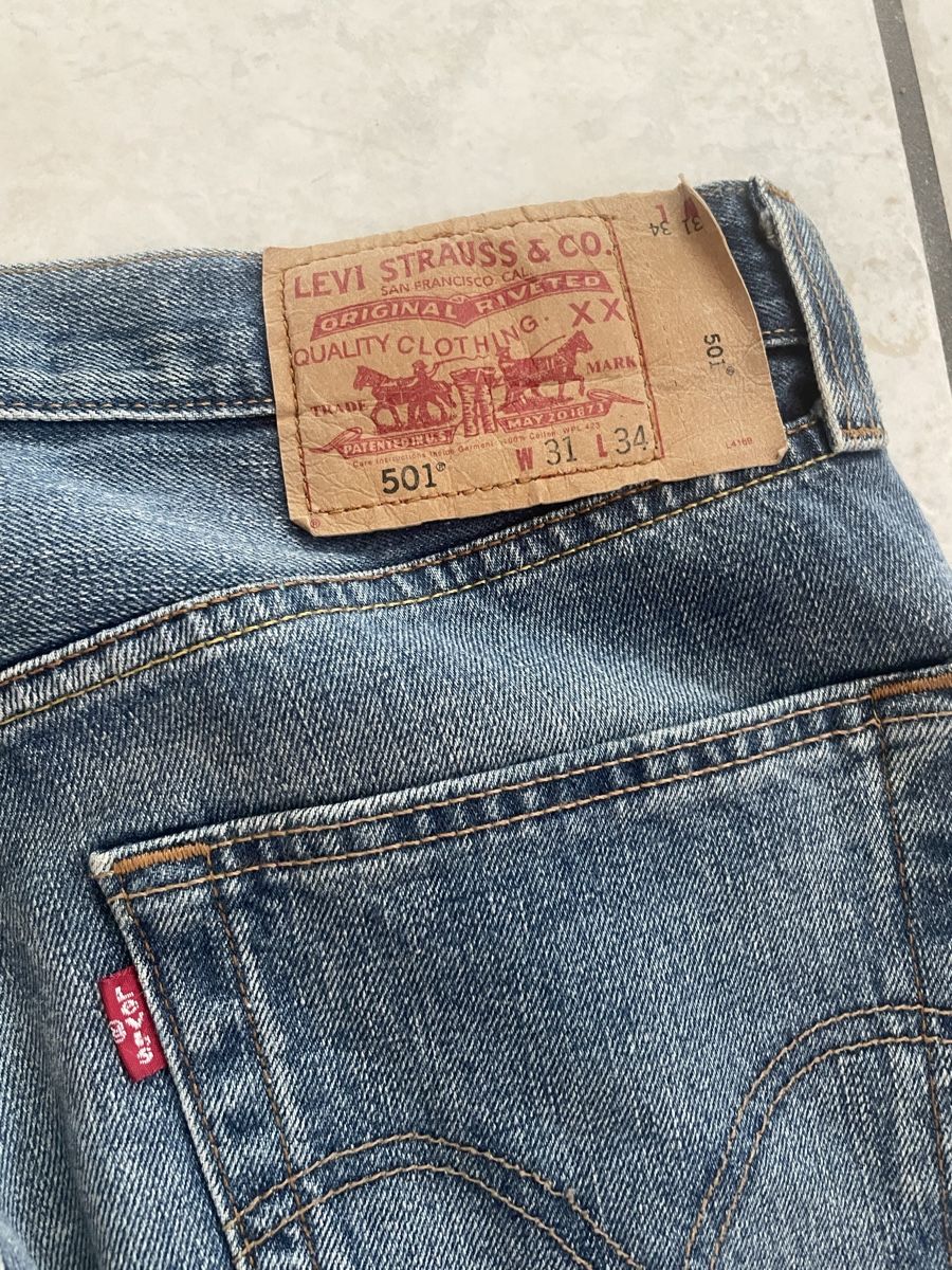 Levi's Jeans: Jean Levi's 501 Taille 31 34 – Usato da Vallamand venduto da Bricbracbroc82 2