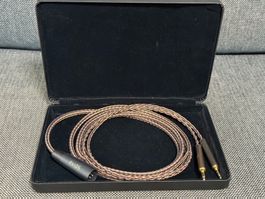 Kimber Kable Axios CU Kopfhörer-Kabel 4-Pin-XLR auf 2x 3,5mm