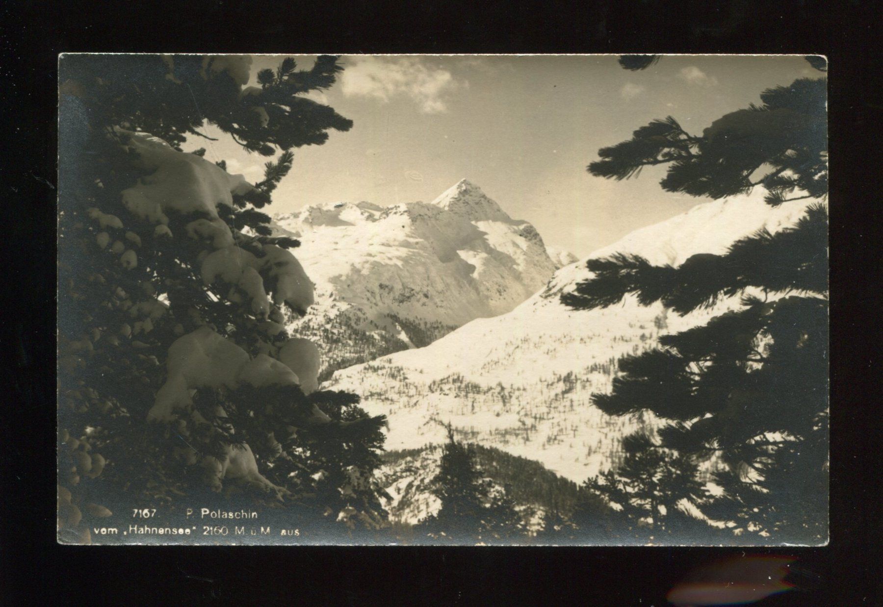 Cartoline postali: St. Moritz, Hahnensee, "Burkhardt-Karte" – Usato da Aarau venduto da Elmaar41