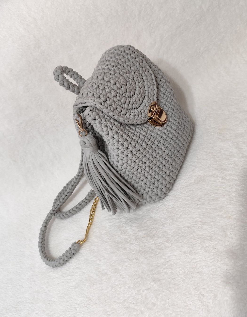 Borse da donna: Handgefertigte Häkeltasche – Nuovo (secondo la descrizione) da Kaltbrunn venduto da gurlukhandmade 1