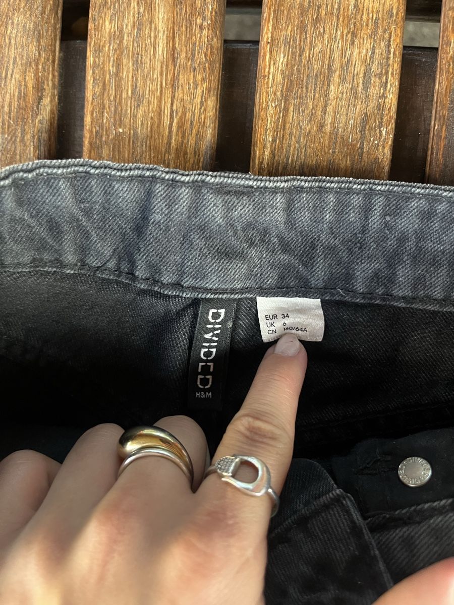 H&M Jeans: Jeans - Shorts anthrazit von H&M – Usato da Zürich venduto da gio_zyc9 4