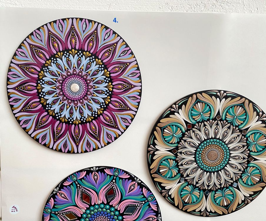 Mandala Wandbild Gross