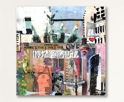 Berlin Pop Art Kunst City Modern Bild Urban Stadt Funky
