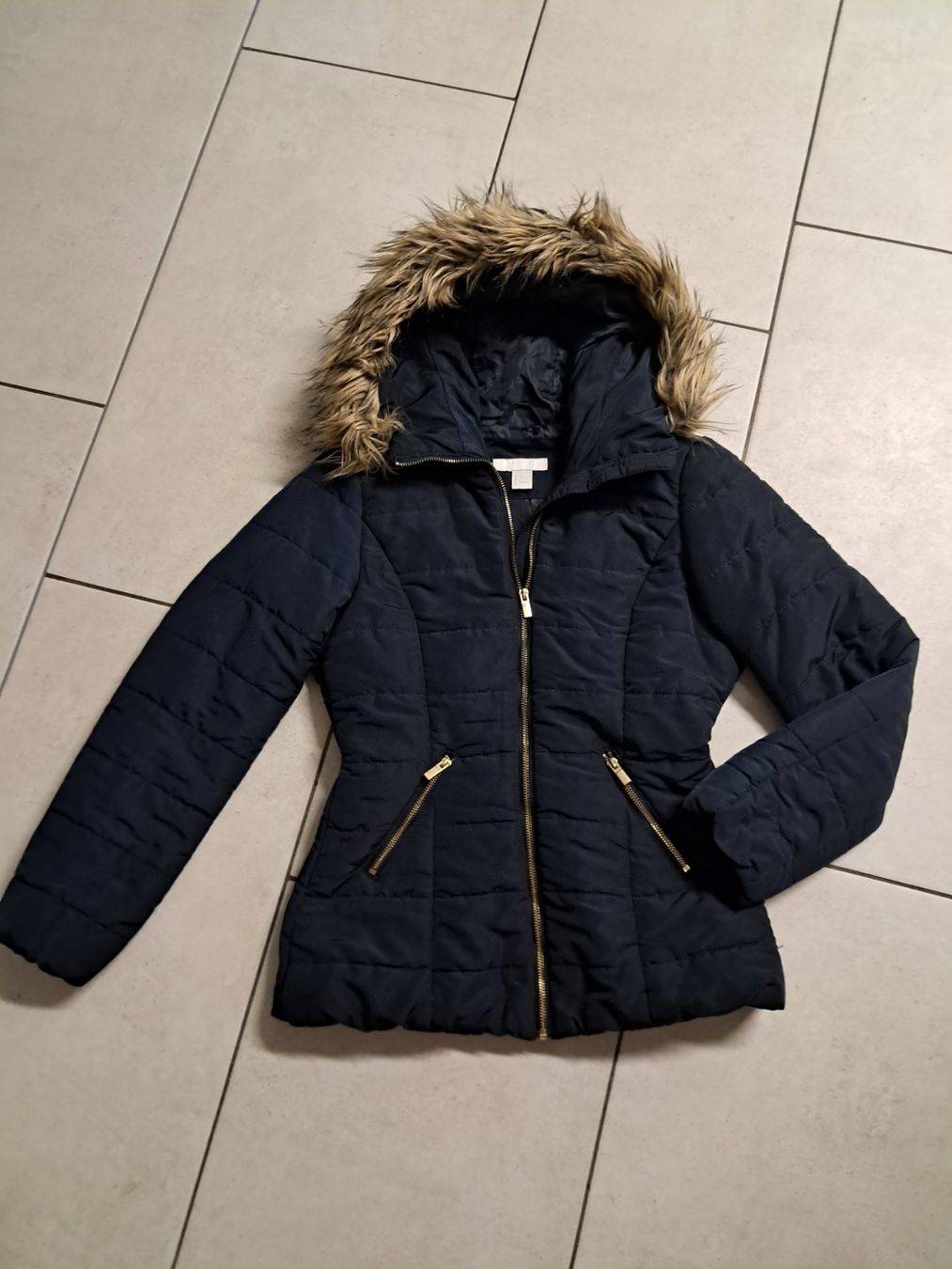 H&M Jacken: Dunkelblaue Winterjacke Gr. 36 – Gebraucht aus Weinfelden von Da-ryn01 1