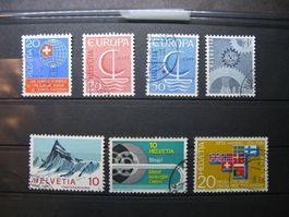1966 Sondermarken gest