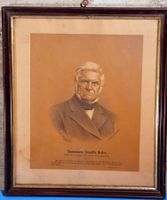 Porträt von Landammann A. Keller (1805-1883), gerahmt