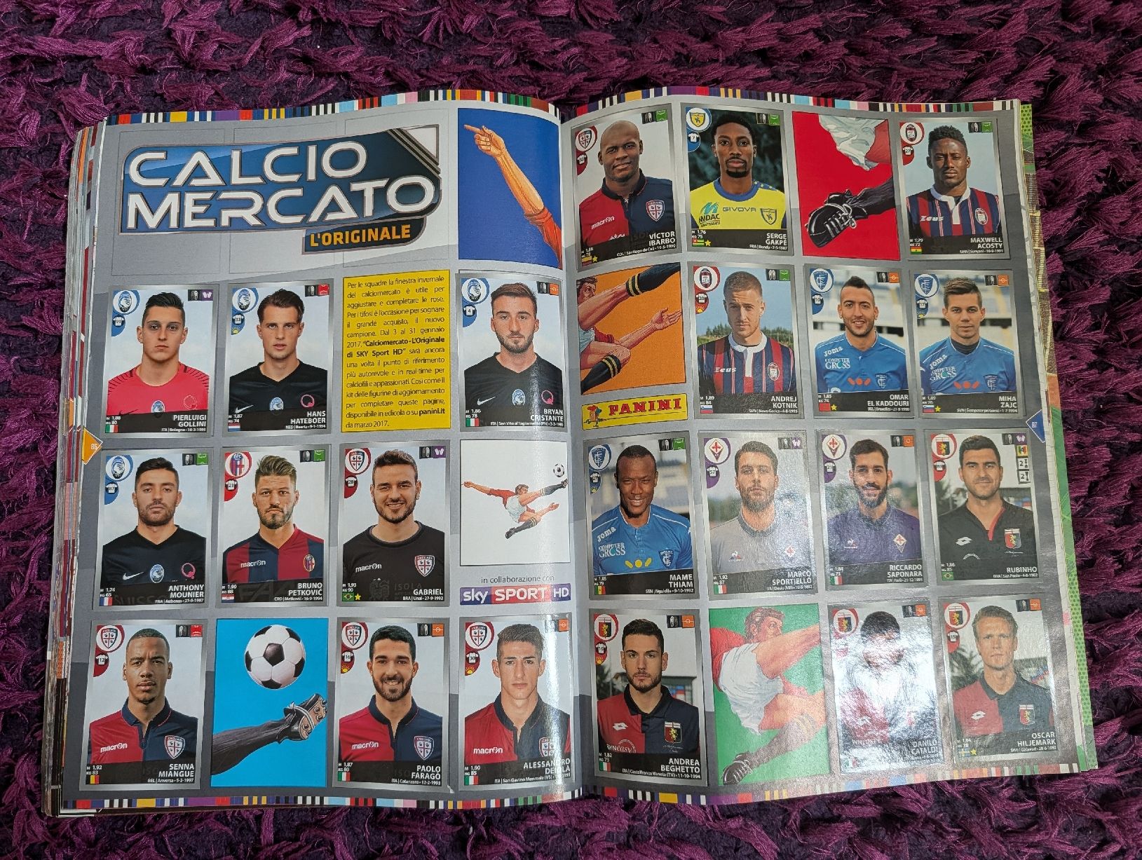 Panini Alben: Album Panini Calciatori 2016-2017 - à compléter  – Gebraucht aus Thônex von Dg5 7