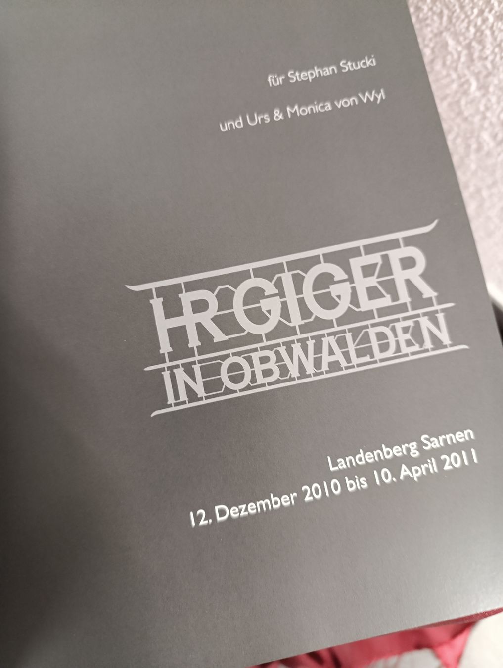 Libri: H.R.Giger/ livre HR Giger IN OBWALDEN – Nuovo (secondo la descrizione) da Avry-sur-Matran venduto da dav_nm5p 2