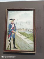Bild Soldat Valladolid Oktober 1943 E. Bertschi gerahmt. 