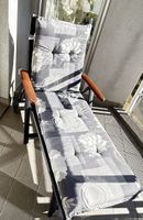 Bequeme Gartenliege mit Auflage, Top Zustand! Sommer