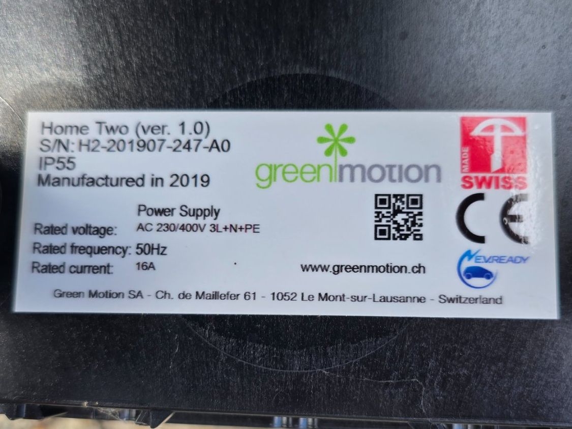 Caricabatterie: Greenmotion Wallbox Ladestation Elektroauto Typ 2 11 kW – Usato da Niederrohrdorf venduto da Wkn 3