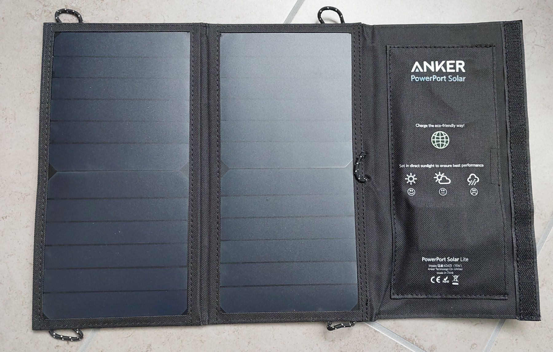 Solargeräte und Solarprodukte: Anker Solarpanel PowerPort Solar Lite – Gebraucht aus Grüningen von