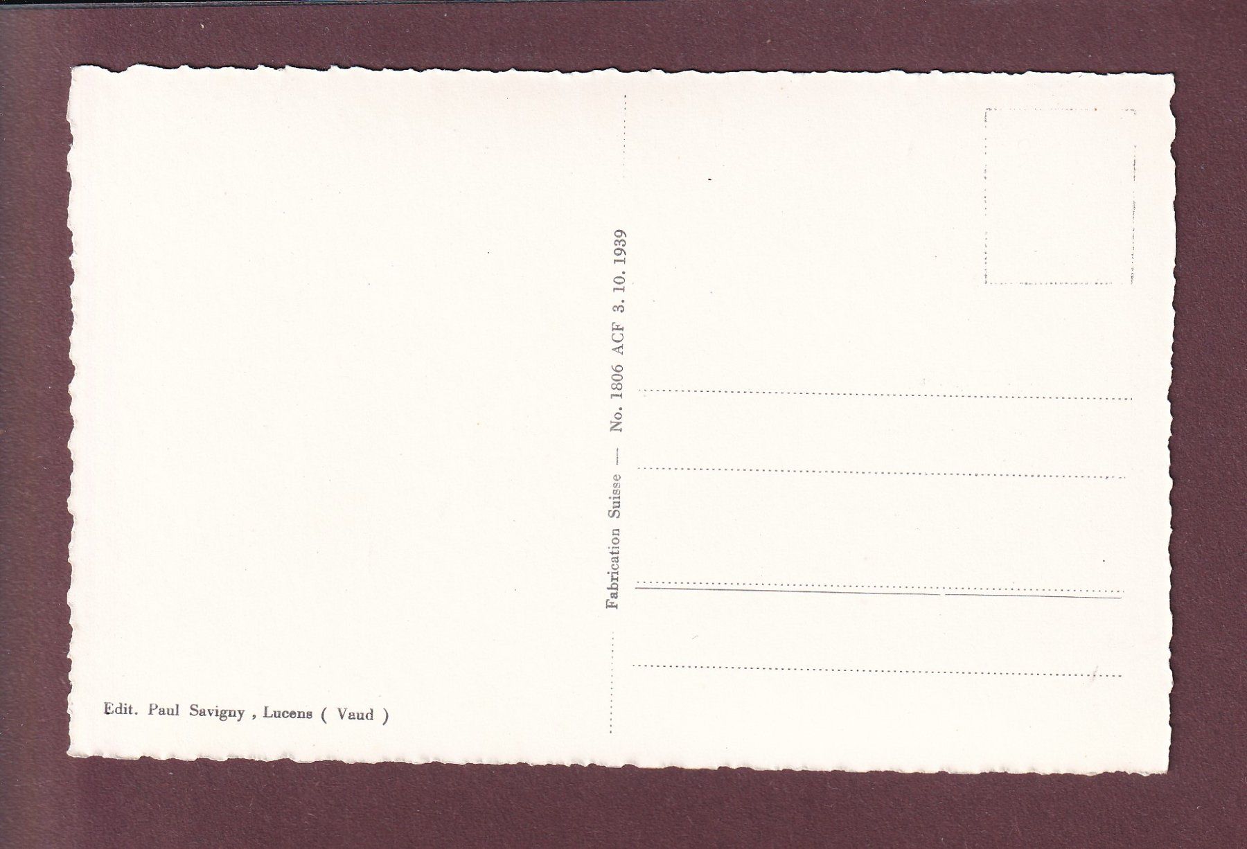 Cartoline postali: MORAT avec lac et Vully – Usato da Pully venduto da nicecards 1