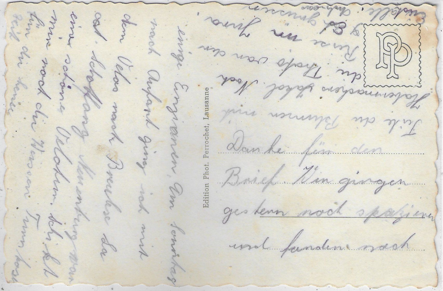 Cartoline postali: St. Imier - Vue generale – Usato da Ettingen venduto da Kartenplanet 1