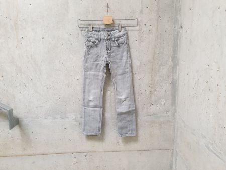 Jeans H&M, gris denim clair, fille, taille 122