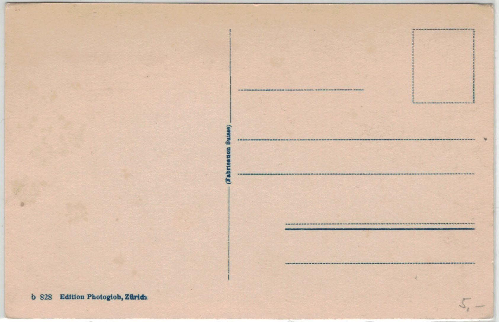Cartoline postali: GR 72 Pontresina – Nuovo (secondo la descrizione) da Fribourg venduto da philafri 1