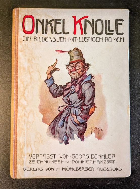 Libri: Antikes Kinderbuch "Onkel Knolle" mit lustigen Reimen, top! – Usato da Schliern b. Köniz venduto da morphy55