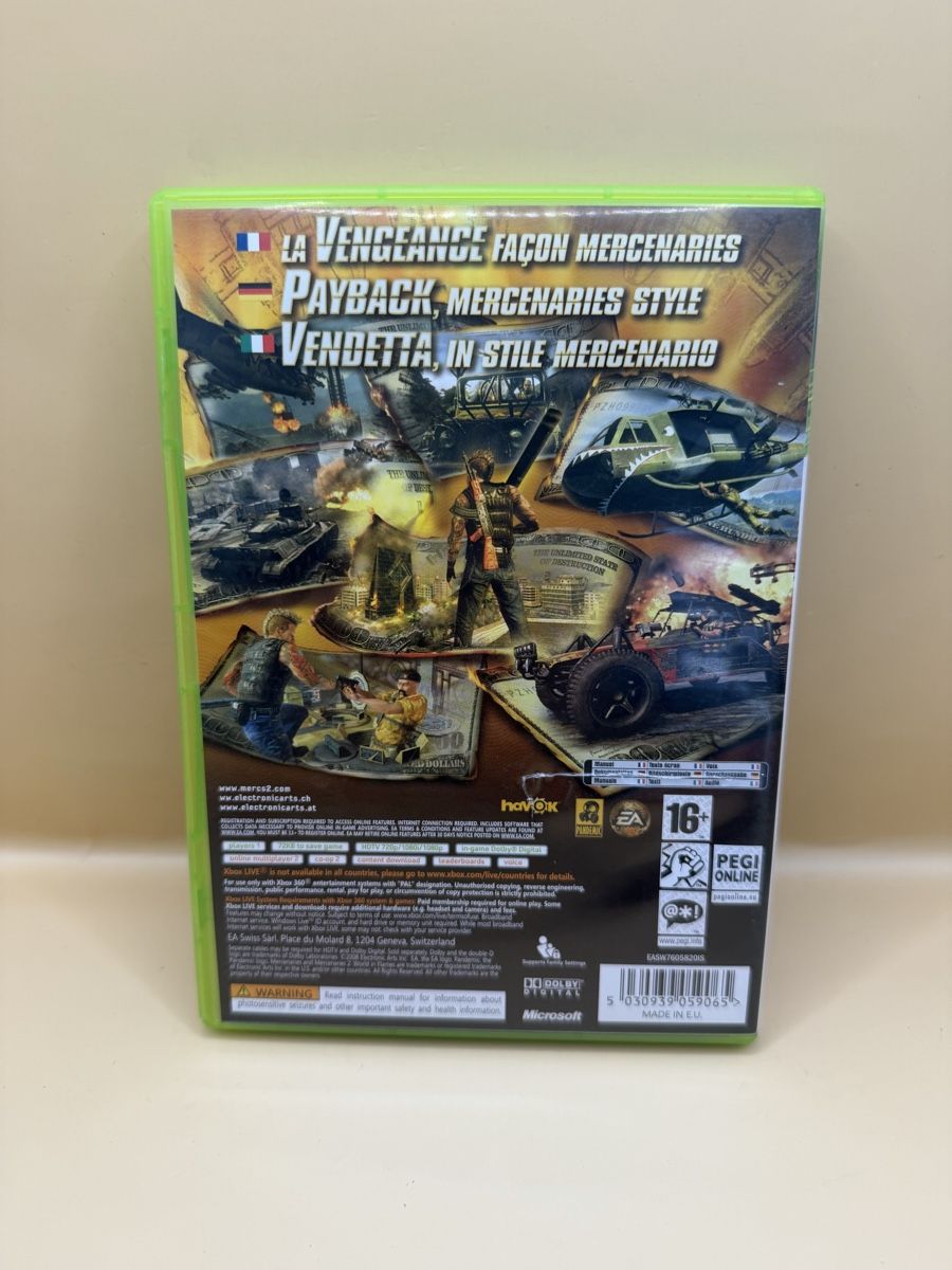 Giochi: Mercenaries 2 Xbox 360 – Usato da Genève venduto da sho_67qj 2