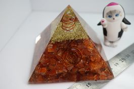 Karneol     -Orgonit - Pyramide by TOPSTONE