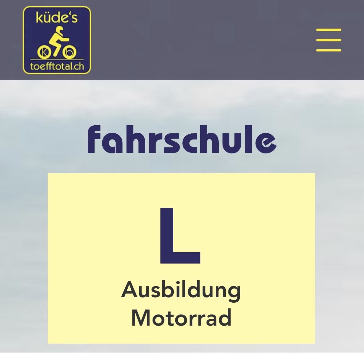 Gutscheine: Fahrschule Motorradausbildung Küde's toefftotal.ch – Neu (gemäss Beschreibung) aus Glattpark (Opfikon) von tobleran