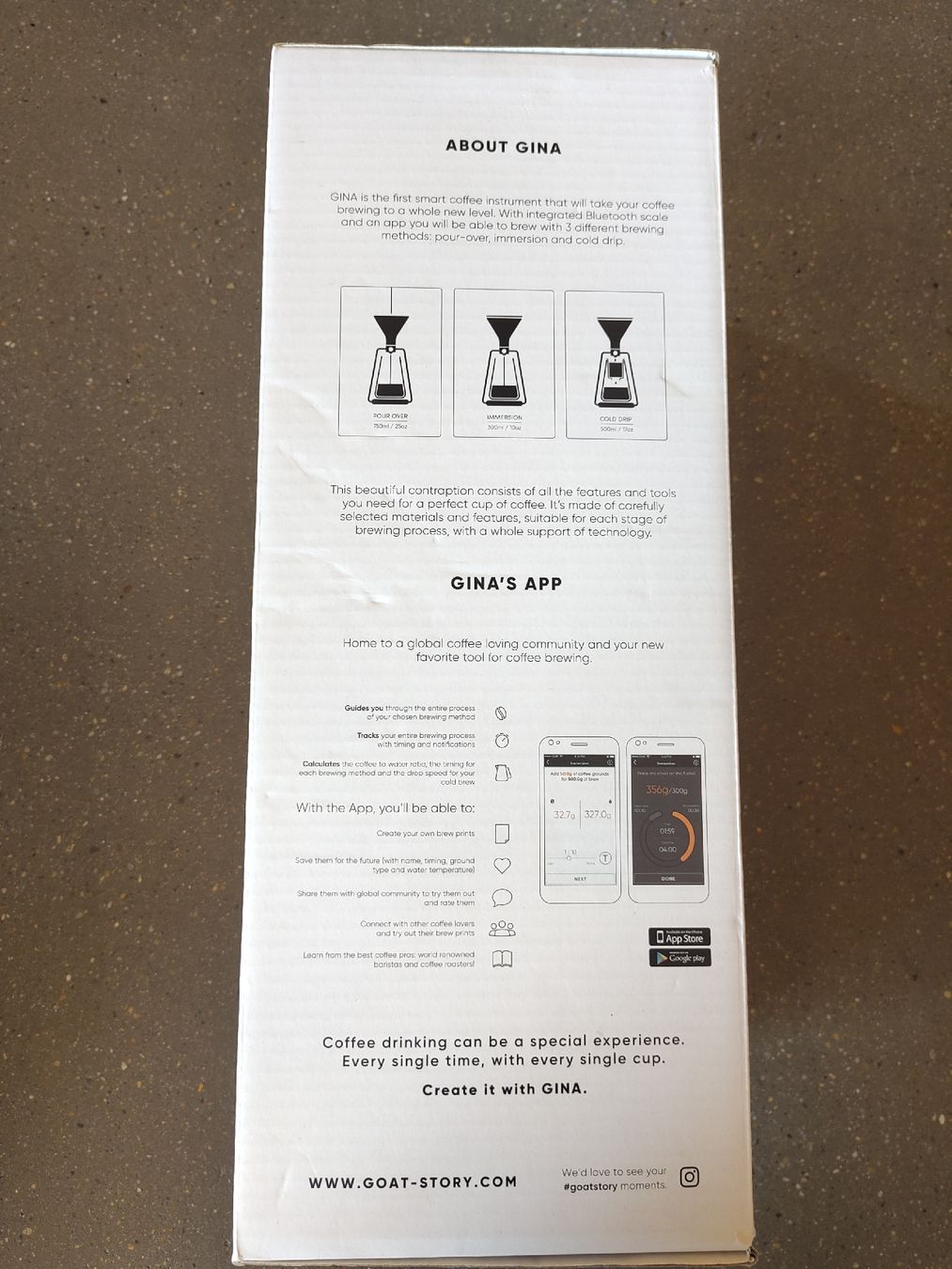 Macchine per caffè & Macchine per espresso: GINA smart coffee instrument – Nuovo e nell'imballaggio originale da Zürich venduto da aurelie.99 1