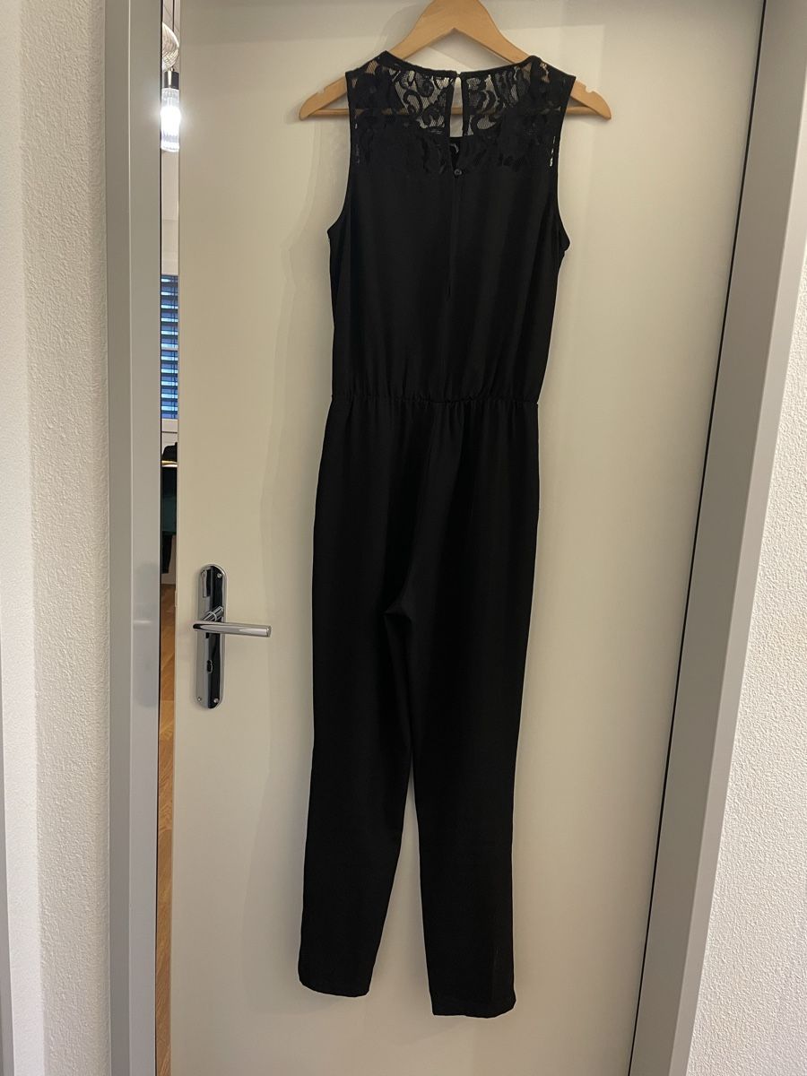 Tute: Jumpsuit schwarz mit Spitze – Usato da Niederbüren venduto da 9632 3