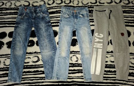 3x Hosen gr.122
