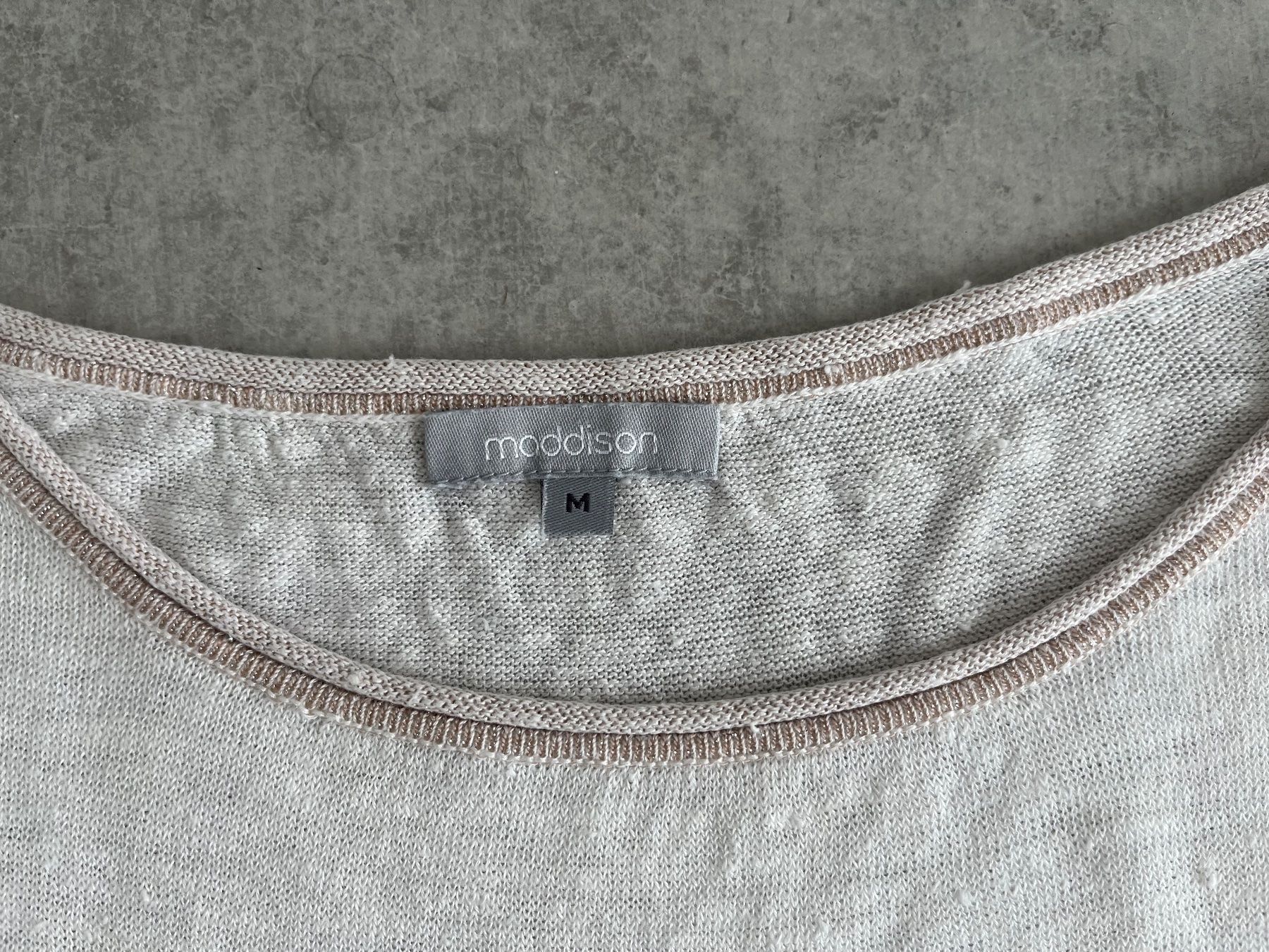 Maddison Pullover & Sweatshirts: MADDISON 100% Leinen Pullover cremeweiss Gr. M - neu – Neu (gemäss Beschreibung) aus Zollikofen von spunk65 4