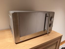 Mikrowelle Koenig mit Grillfunktion silber guter Zustand