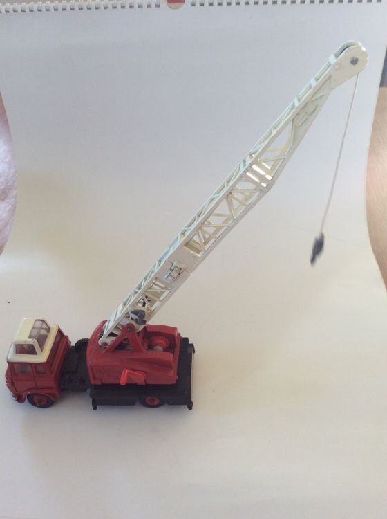 Dinky Toys Lastwagen Kran Wrecker Militär Version N2 Nicht Geprägt Berliet, V