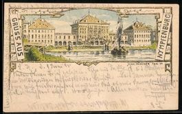 Vorläufer-Künstler-AK Eugen Felle: Nym