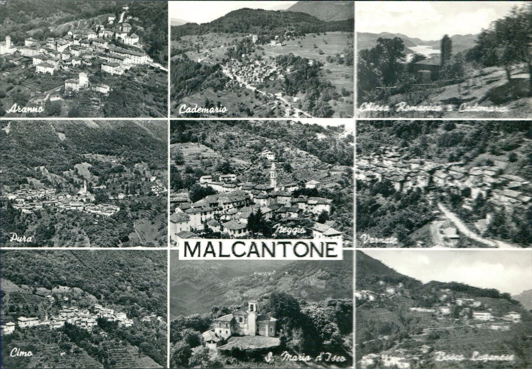 Ansichtskarten: Malcantone – Gebraucht aus Biasca von Blenio71