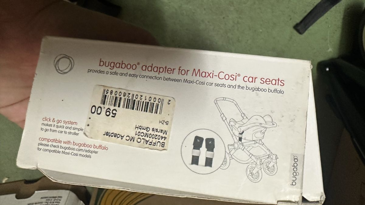 Bugaboo Unità & Adattatore: Bugaboo Buffalo Maxi-Cosi Adapter mit Originalverpackung – Usato da Hettlingen venduto da whatdreamz 2