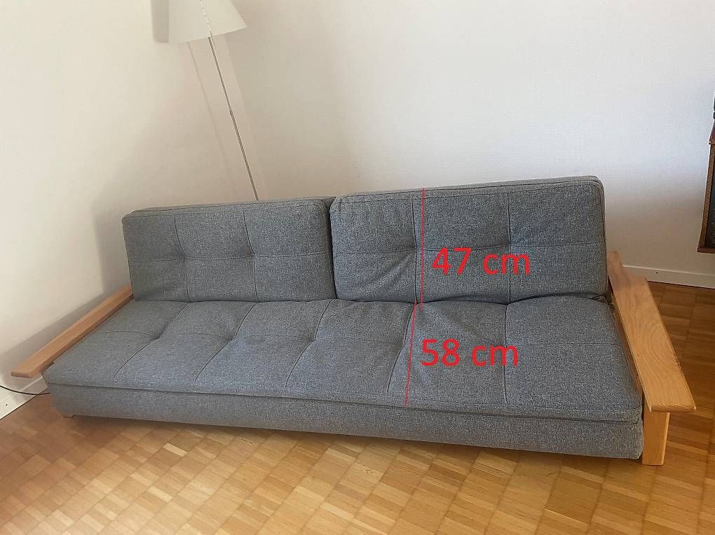 Sofas: Schlafsofa SPLITBACK – D'occasion à Bern par Pflegefeuerfrau 2