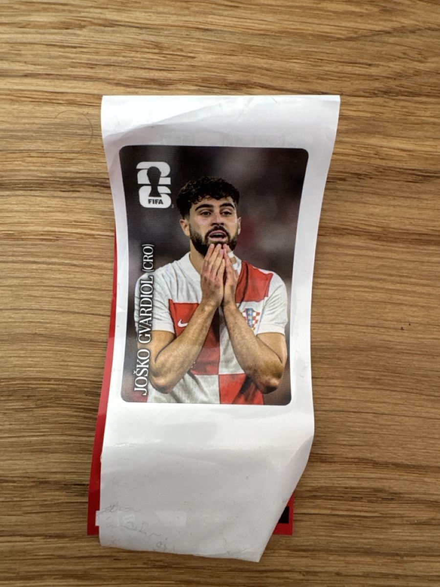 Panini Sammelbilder & Trading cards: Josko Gvardiol Coca Cola PaniniSticker - WM 2026 – Neu und originalverpackt aus Raron von cathy123