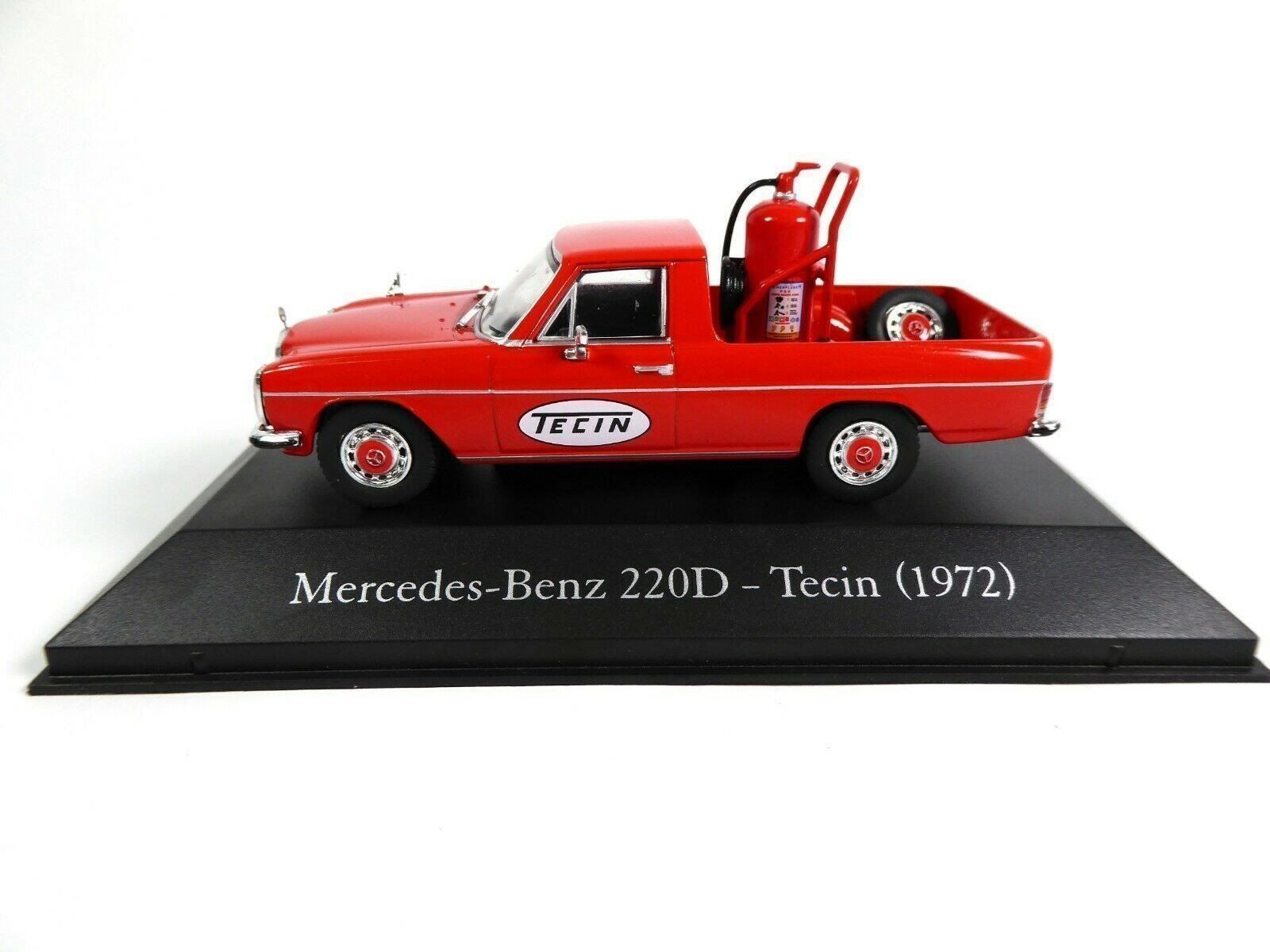 Mercedes-Benz Modellautos: Mercedes-Benz 220D Pick Up 1972 "Tecin rot" Argentinia  1:43 – Neu und originalverpackt aus Gerlafingen von espero88 4