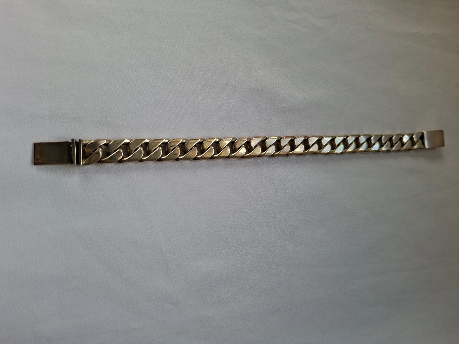 Bracciali & Braccialetti: Panzerarmband 925er Silber massiv – Nuovo (secondo la descrizione) da Dällikon venduto da Toyfan 1