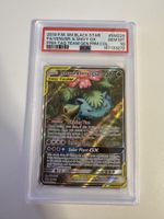 Pokémon Karte Venusaur & Snivy GX PSA 10