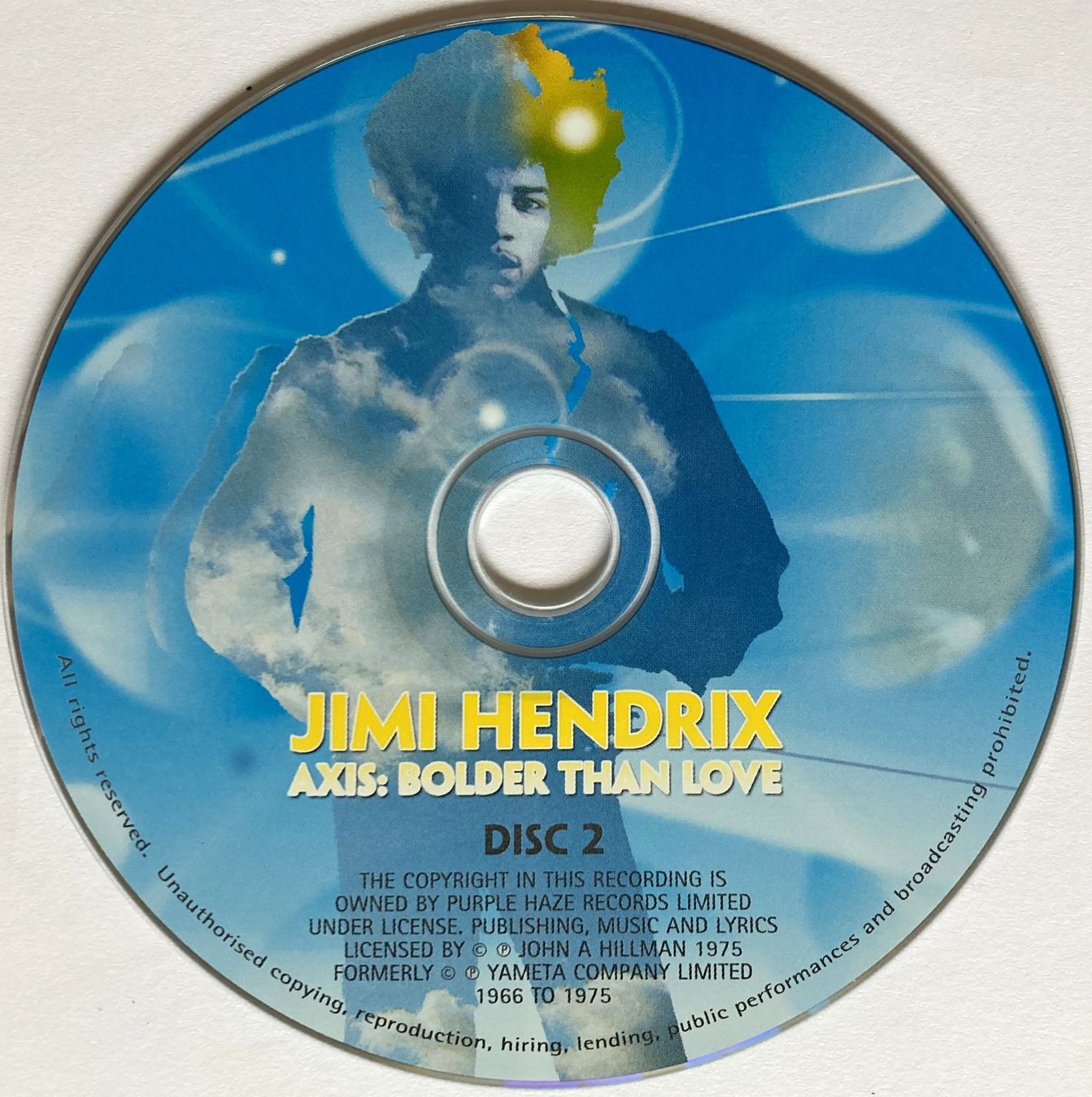 CD: JIMI HENDRIX - AXIS: BOLDER THAN LOVE – Usato da Bottens venduto da hotter-than-hell 3