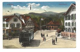 Altstätten (SG) Gaiserbahnhof - Rest. Appenzellerhof - 1918
