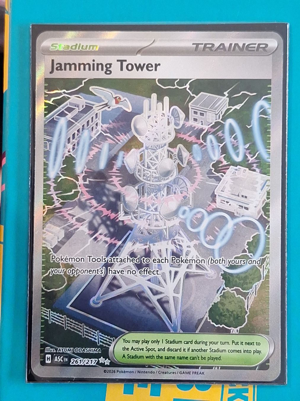 Pokémon Carte collezionabili: Jamming Tower - Ascended Heroes – Usato da Altstätten SG venduto da GGsGameshop